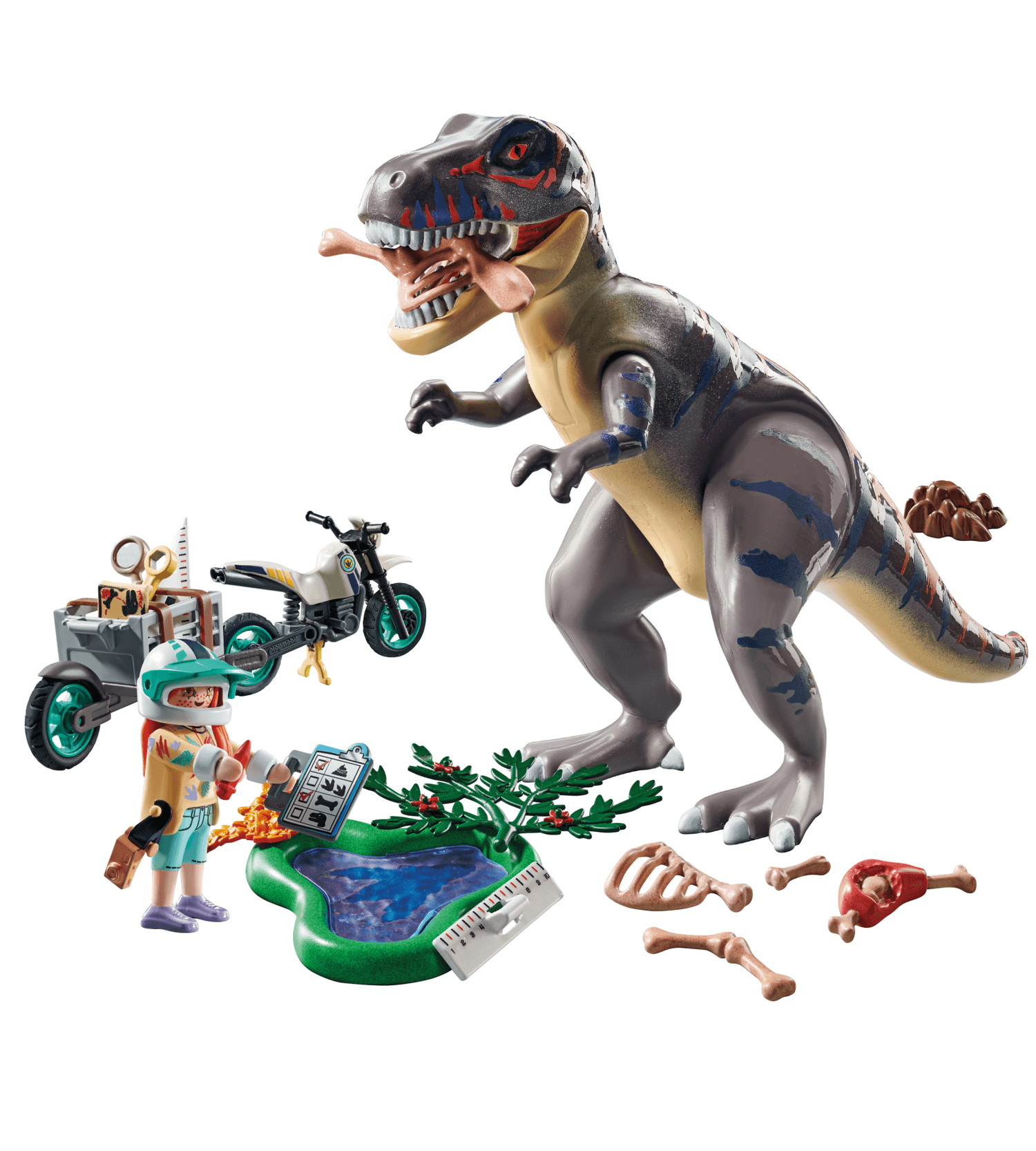 Playmobil dinos 71524 sulle tracce del t-rex per bambini dai 4 anni - Playmobil