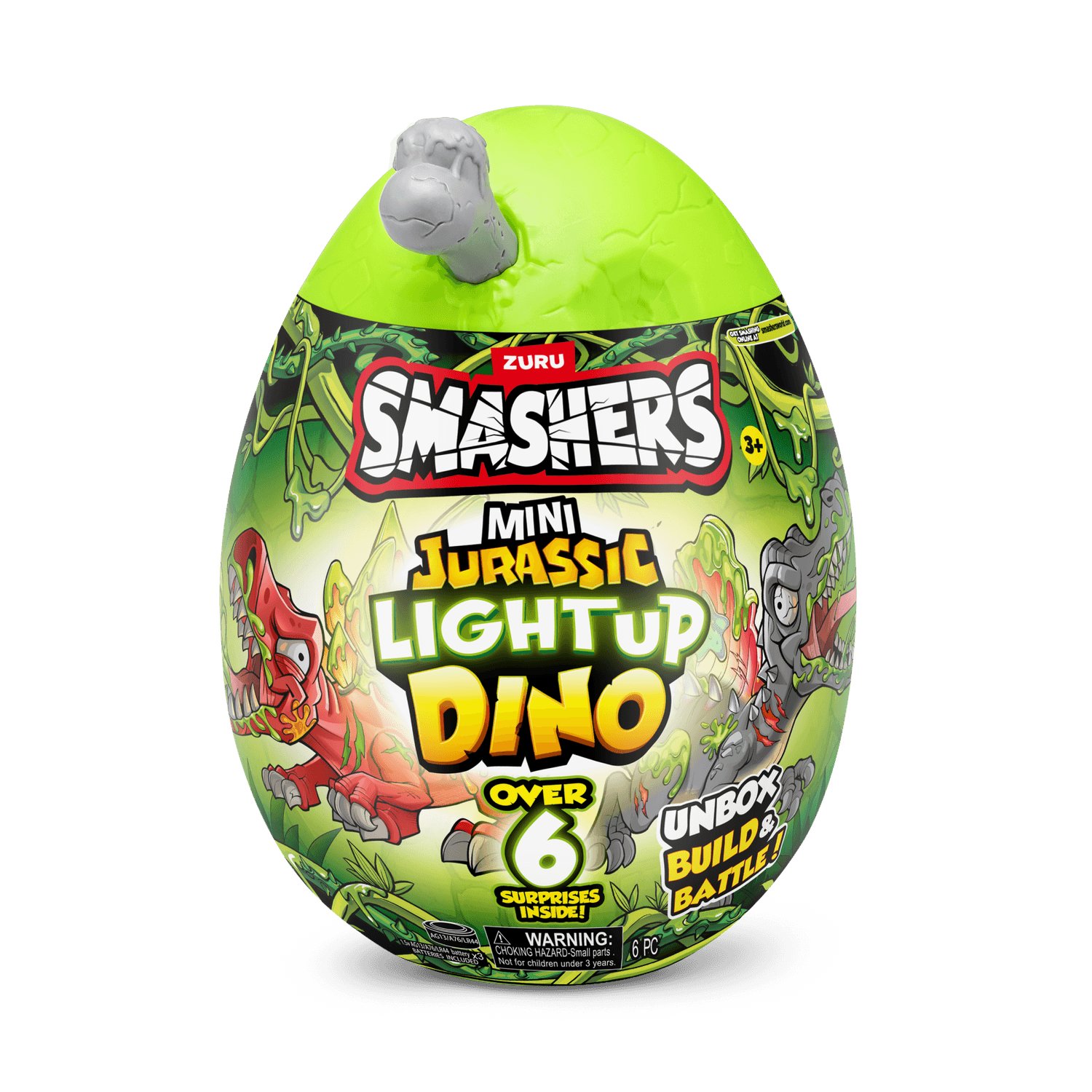Smashers mini jurassic light up dino egg - 
