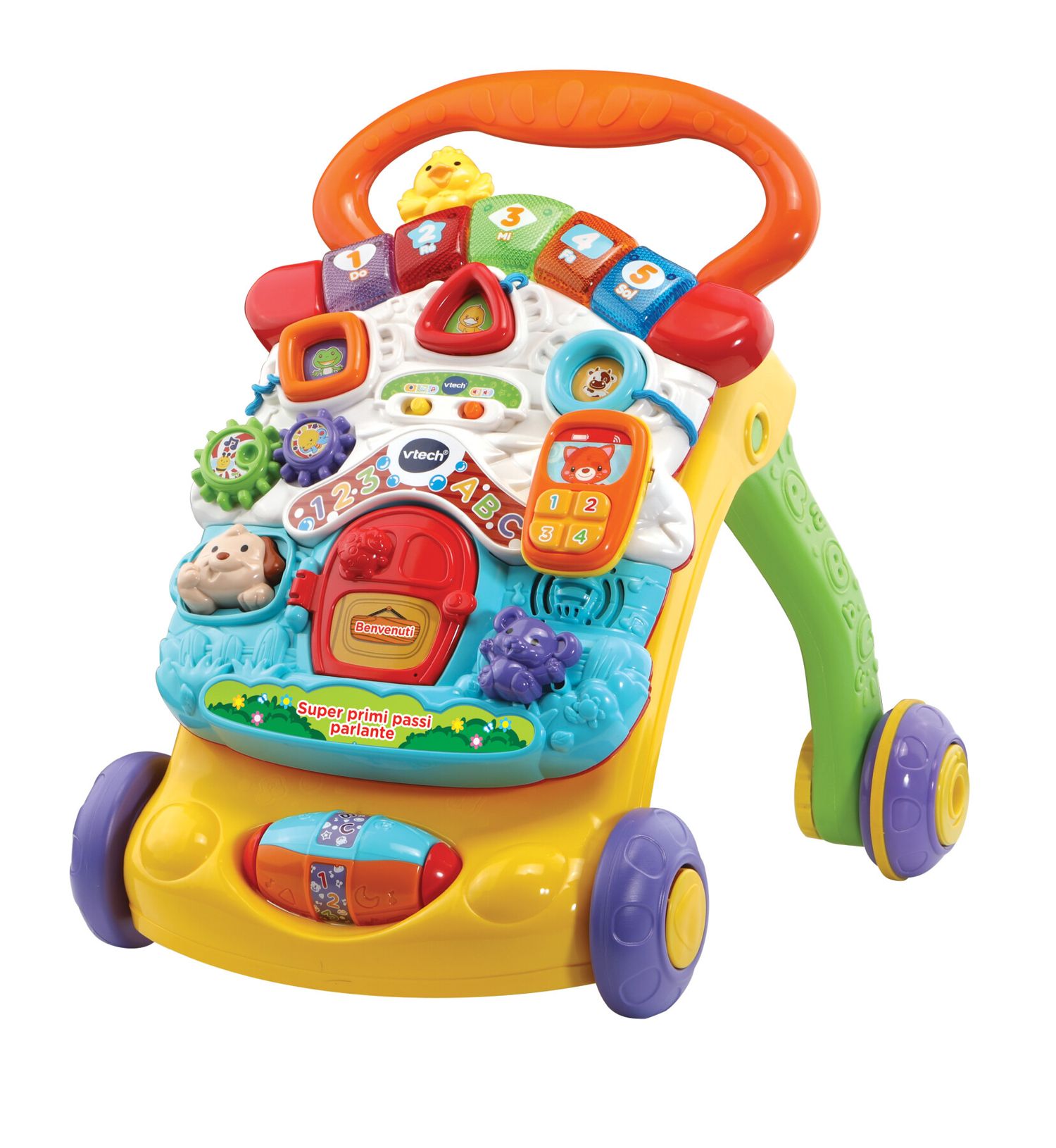 Vtech - un super primipassi parlante 2 in 1 con tavolo attività rimovibile per fare il pieno di scoperte! - VTECH