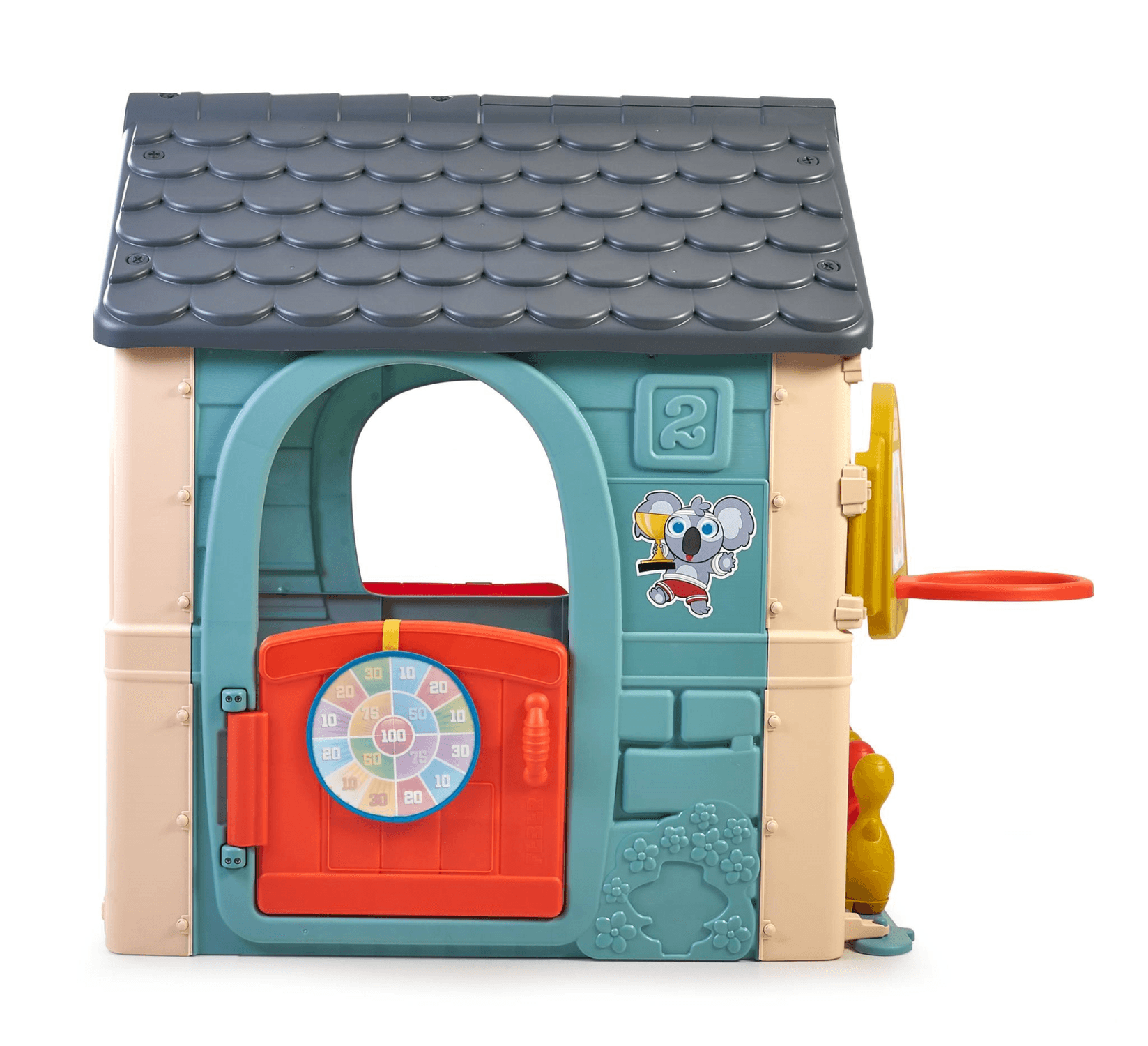 Feber casual 6 activities house, casetta con 6 divertenti attività, colori pastello, per bambini/e dai 3 anni - FEBER