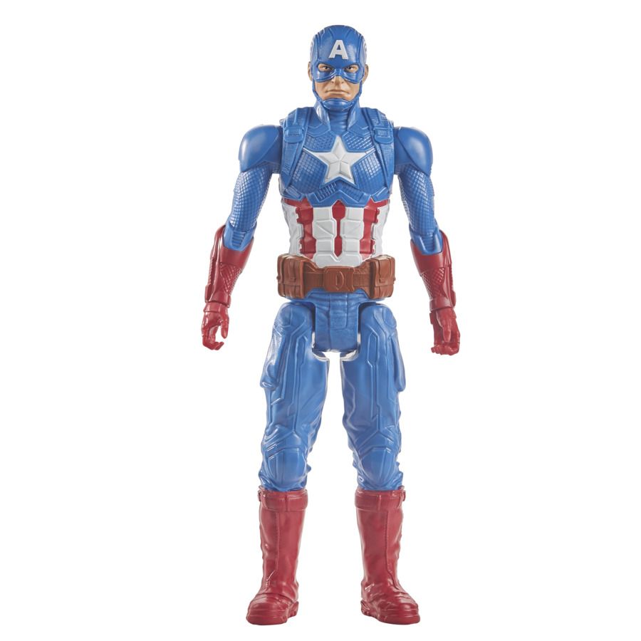Hasbro marvel avengers, titan hero captain america, action figure 30 cm - Avengers, MARVEL