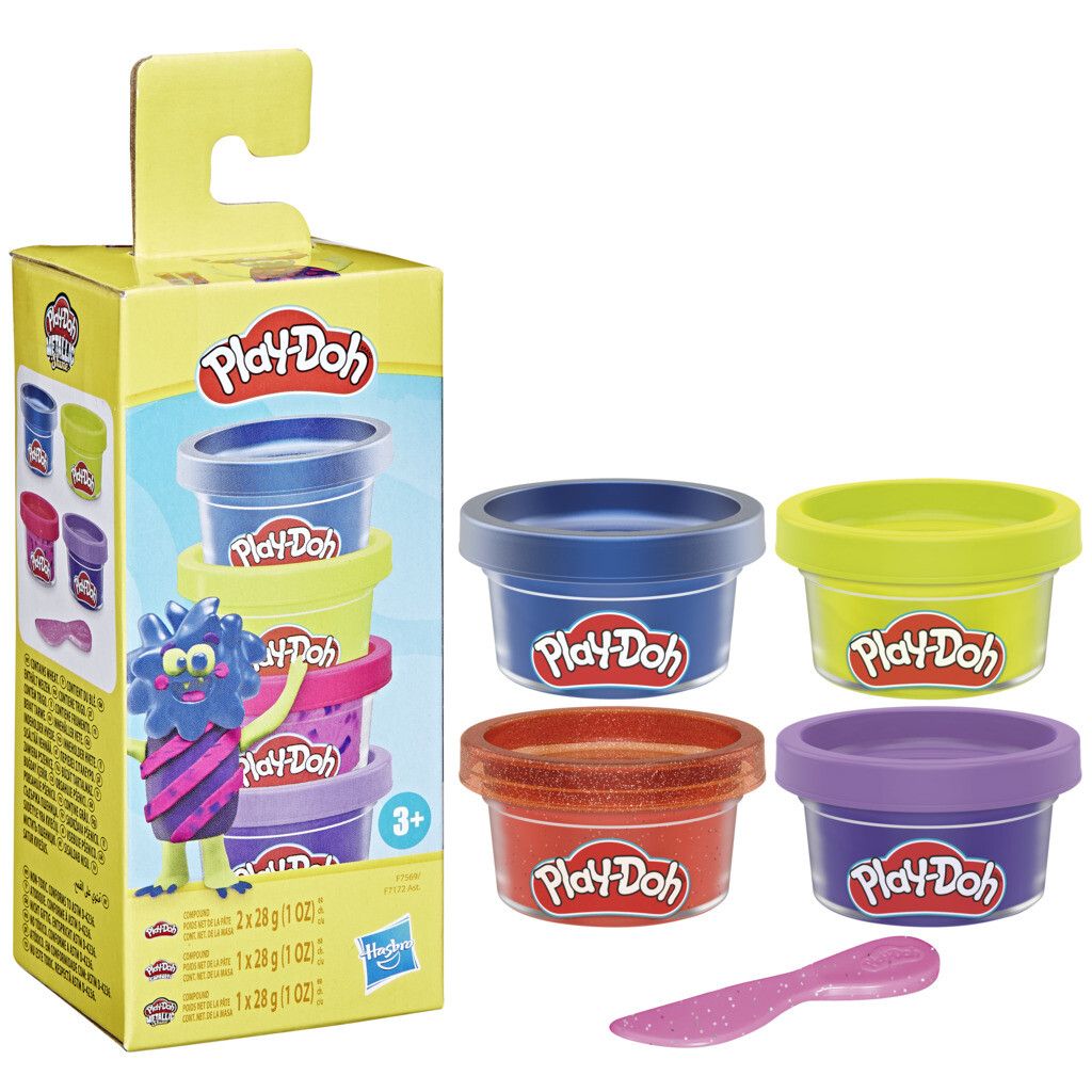 Play-doh - mini color pack, confezioni mini di diversi colori - PLAY-DOH