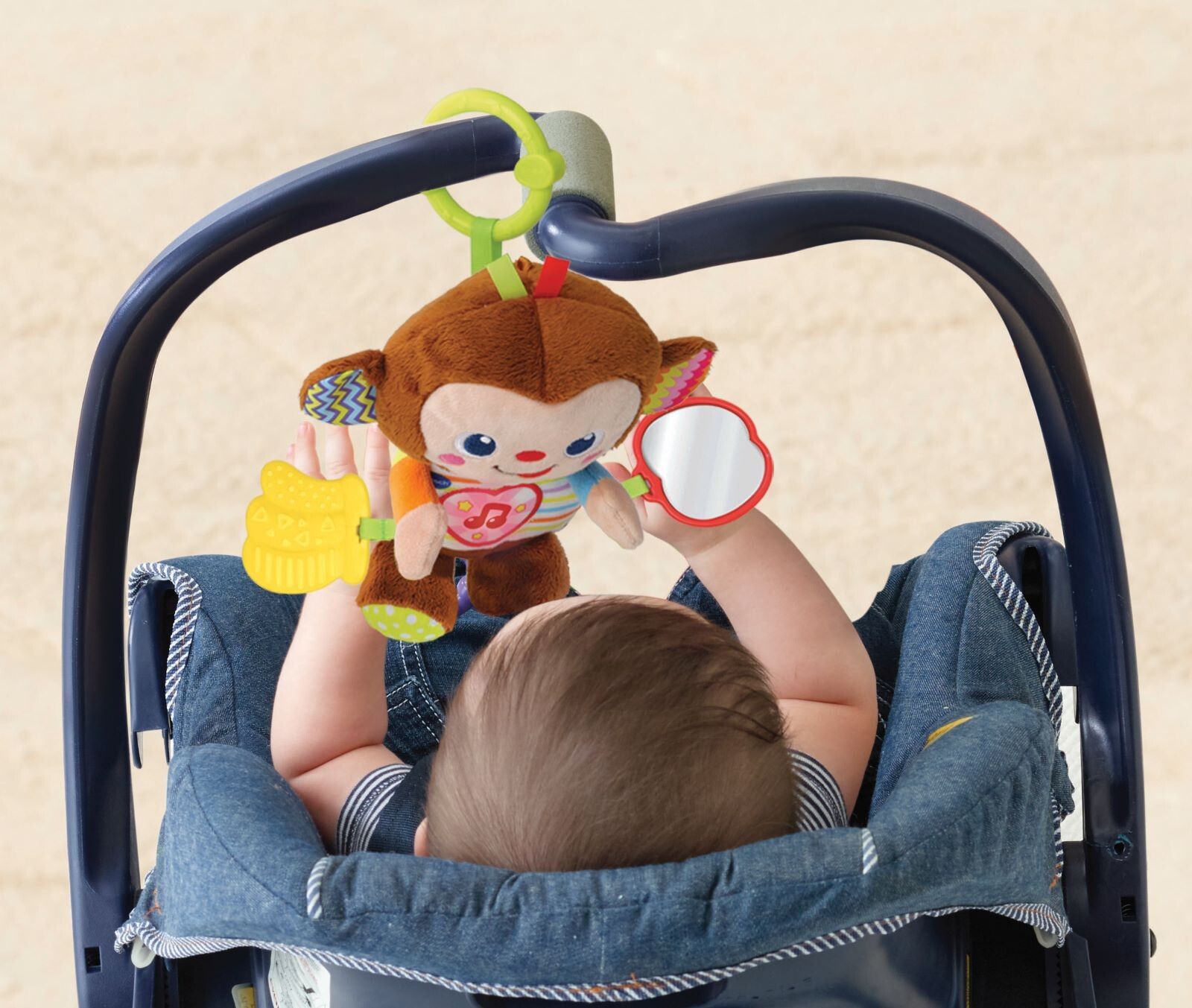 Vtech - noè, scimmietta canterina interattiva con sensore di movimento integrato - VTECH