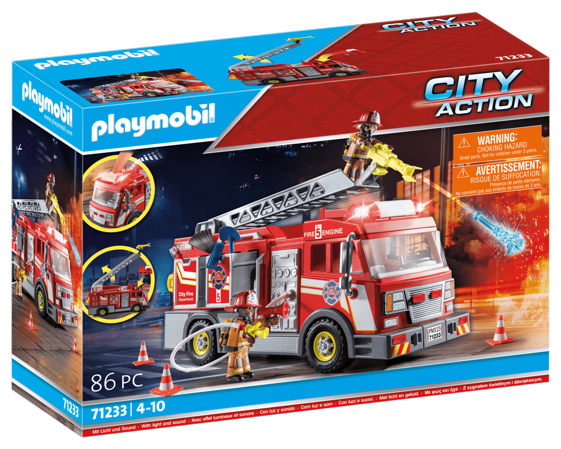 COSTRUZIONE PLAYMOBIL FIRE TRUCK - Immagine 2