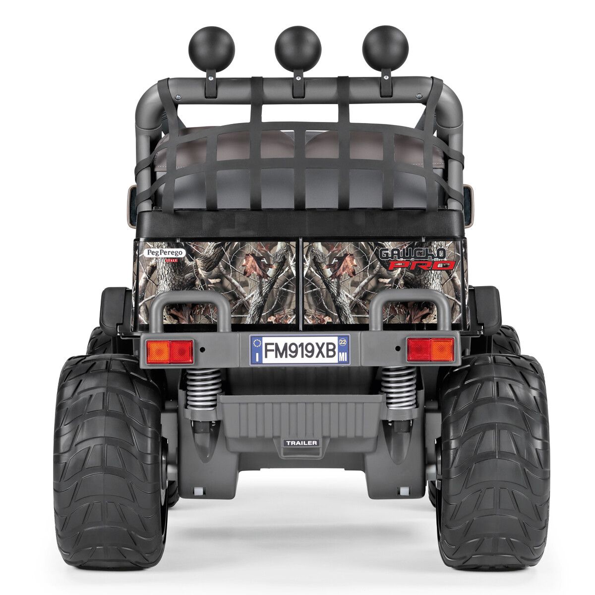 Fuoristrada gaucho pro realtree™ - peg perego il fuoristrada elettrico per un livello superiore di gioco e prestazioni su tutti i terreni! ruote gommate e 2 motori silenziosi con una potenza di ben 840w. 6 anni + - Peg Perego