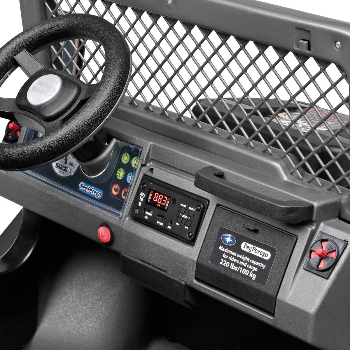 Fuoristrada gaucho pro realtree™ - peg perego il fuoristrada elettrico per un livello superiore di gioco e prestazioni su tutti i terreni! ruote gommate e 2 motori silenziosi con una potenza di ben 840w. 6 anni + - Peg Perego