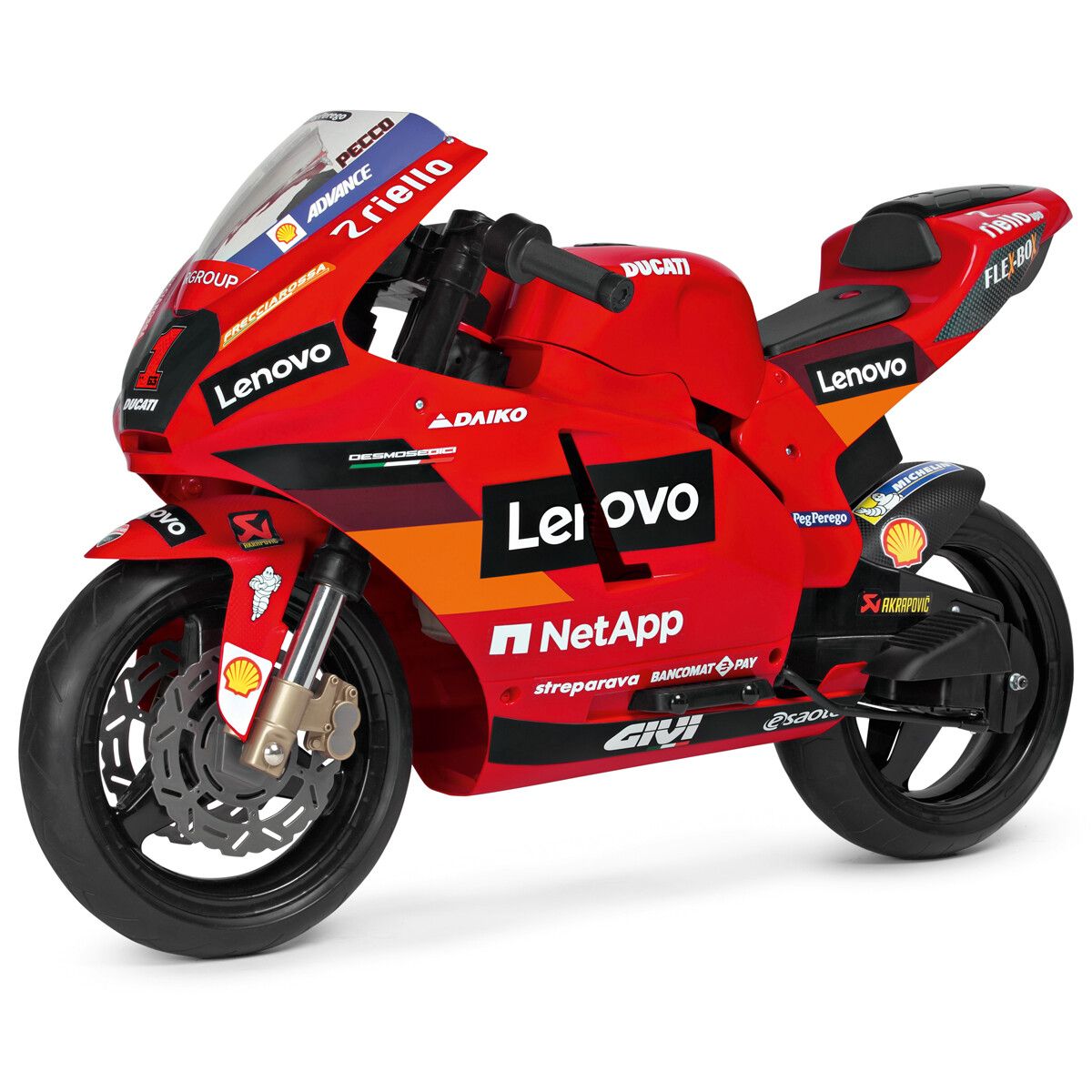 Ducati gp - peg perego - la moto elettrica ducati gp, solo per ducatisti dai 3 anni - Peg Perego