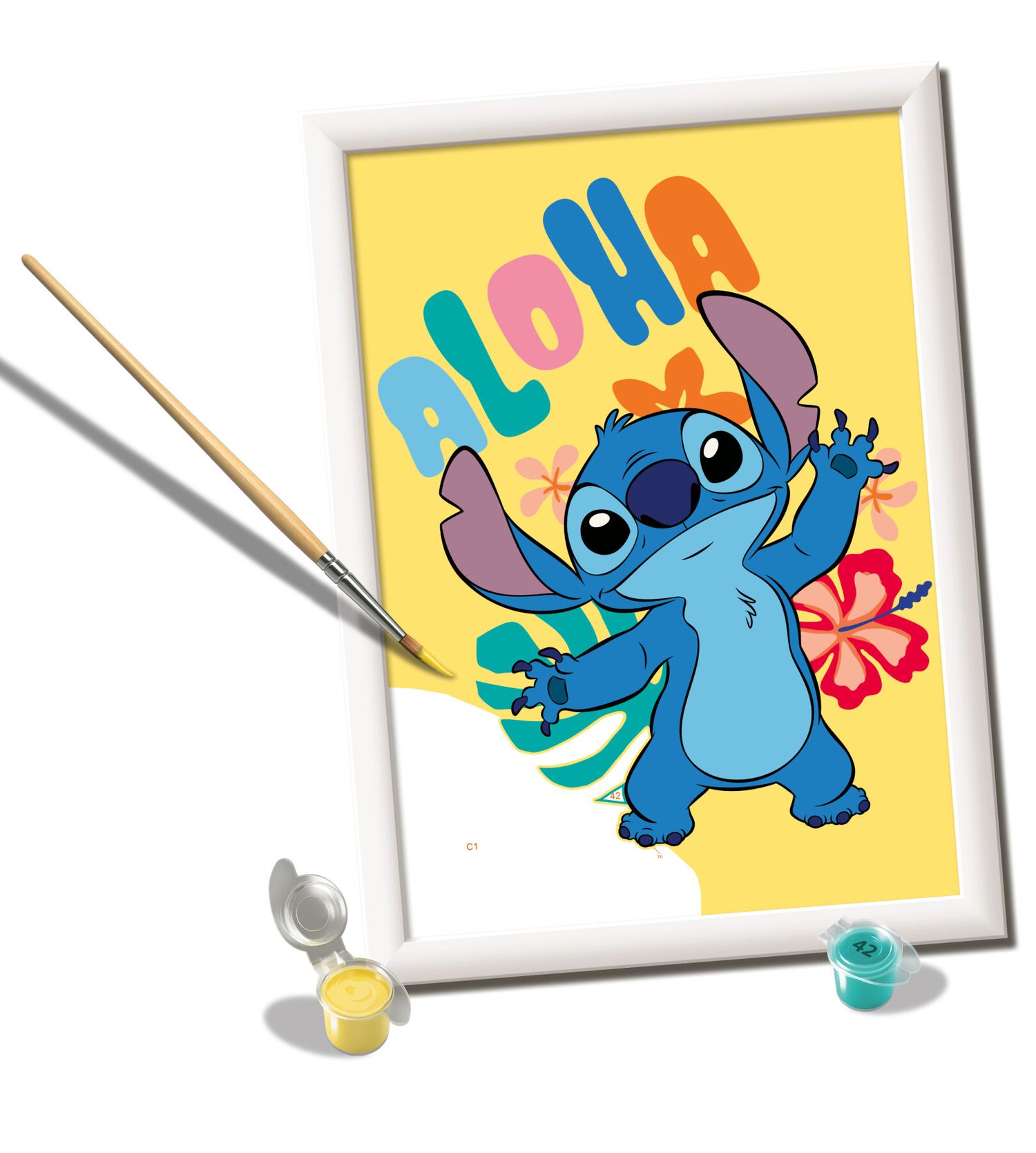 Ravensburger creart stitch - kit per dipingere, 7+ - RAVENSBURGER, Disney, Disney Stitch