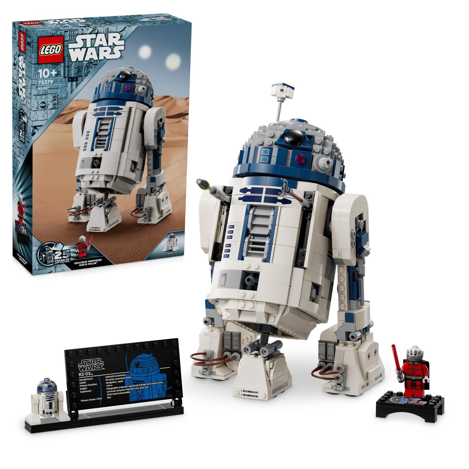 Lego star wars 75379 r2-d2, modellino da costruire di droide con parti mobili e accessori, giochi bambini 10+ con minifigure - LEGO® Star Wars™, Lego, Star Wars