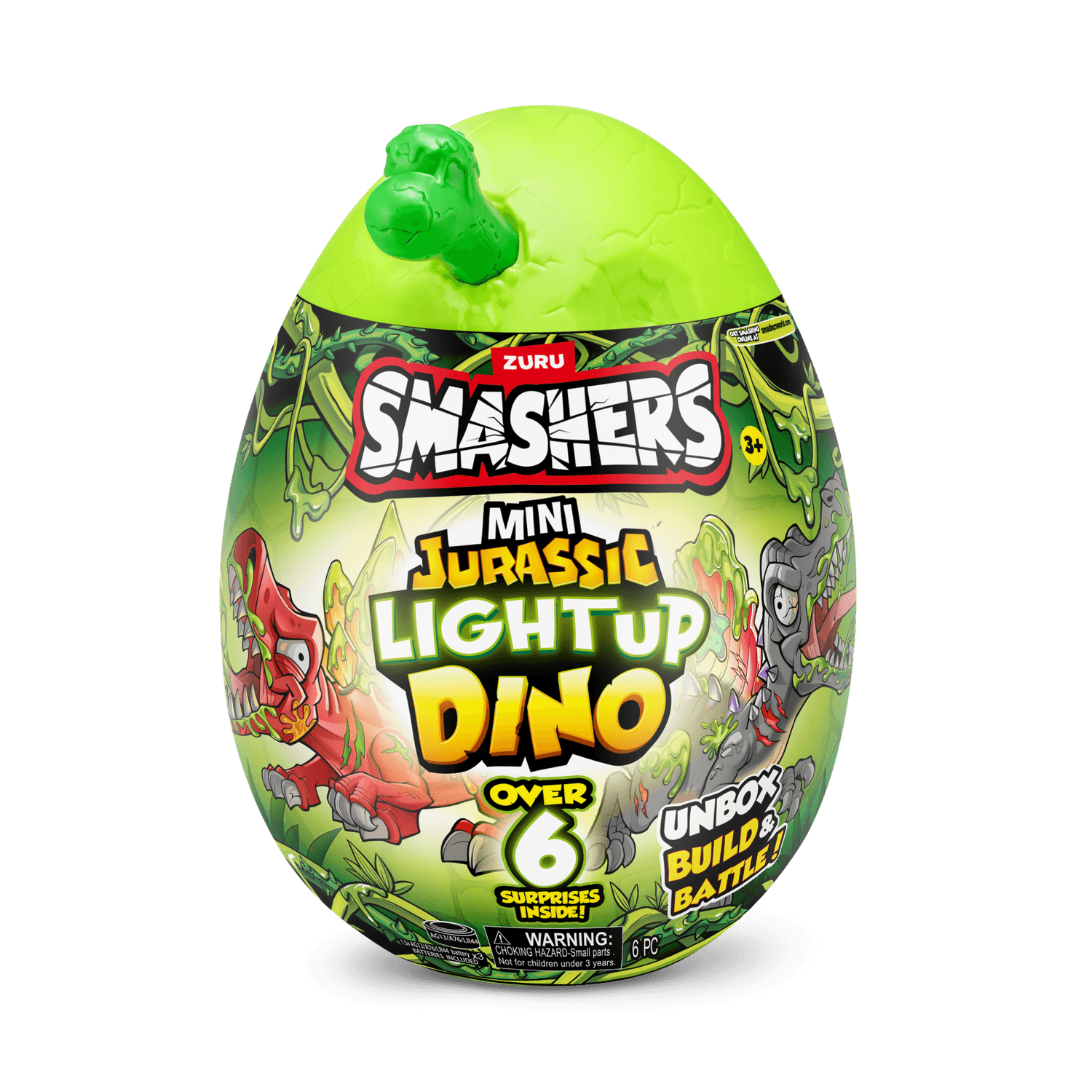 Smashers mini jurassic light up dino egg - 
