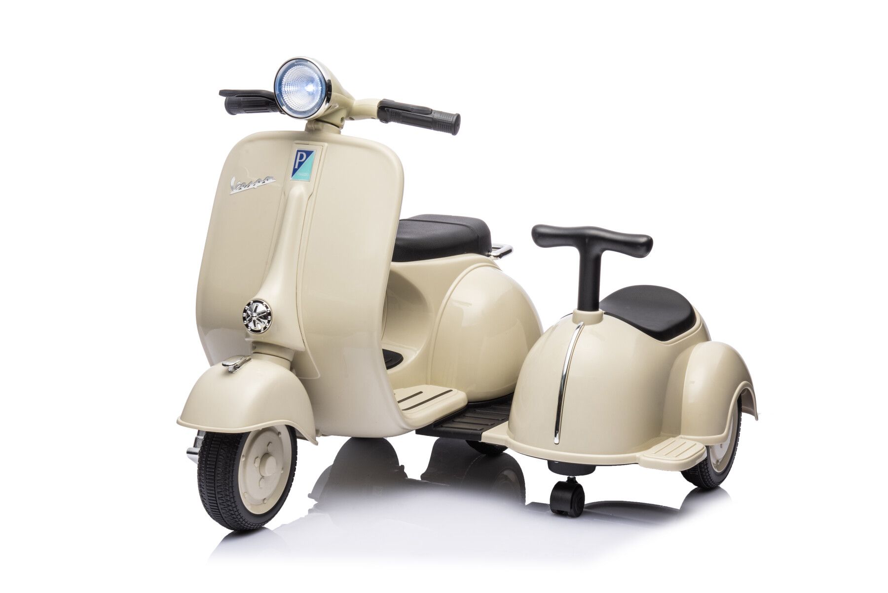 Piaggio vespa con sidecar small elettrica 6v - 
