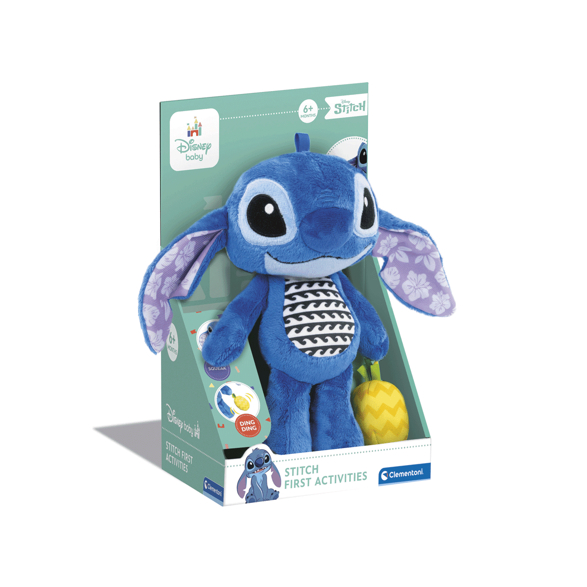 Clementoni - 17918 - stitch first activities - BABY CLEMENTONI, Disney Stitch