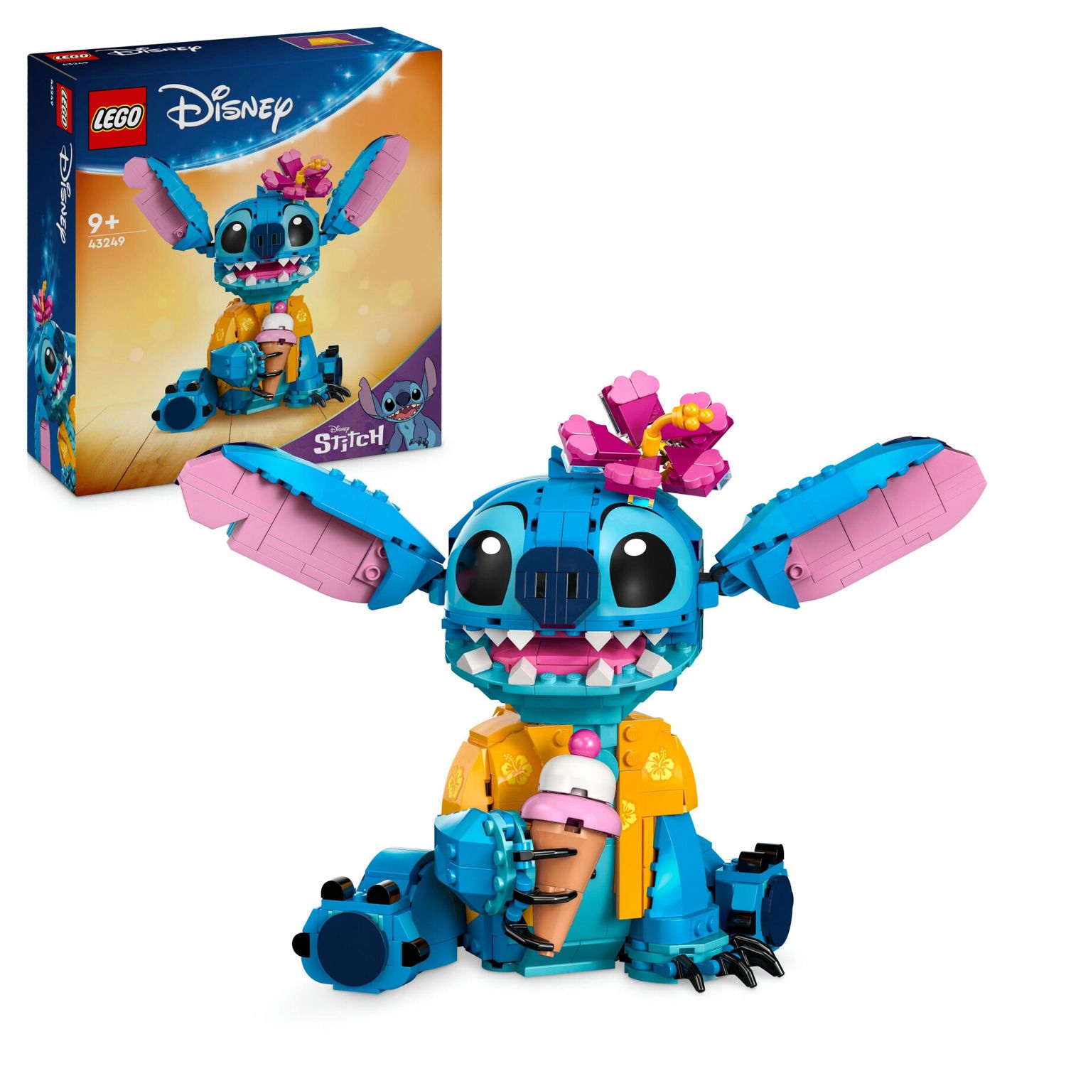 Lego disney 43249 stitch, gioco per bambini 9+, personaggio da costruire con parti mobili, idea regalo divertente dal film - Disney, Disney Stitch, Lego