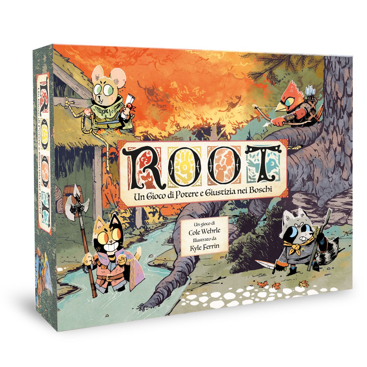 Root - un gioco di potere e giustizia nei boschi - scatola base - ms edizioni - 