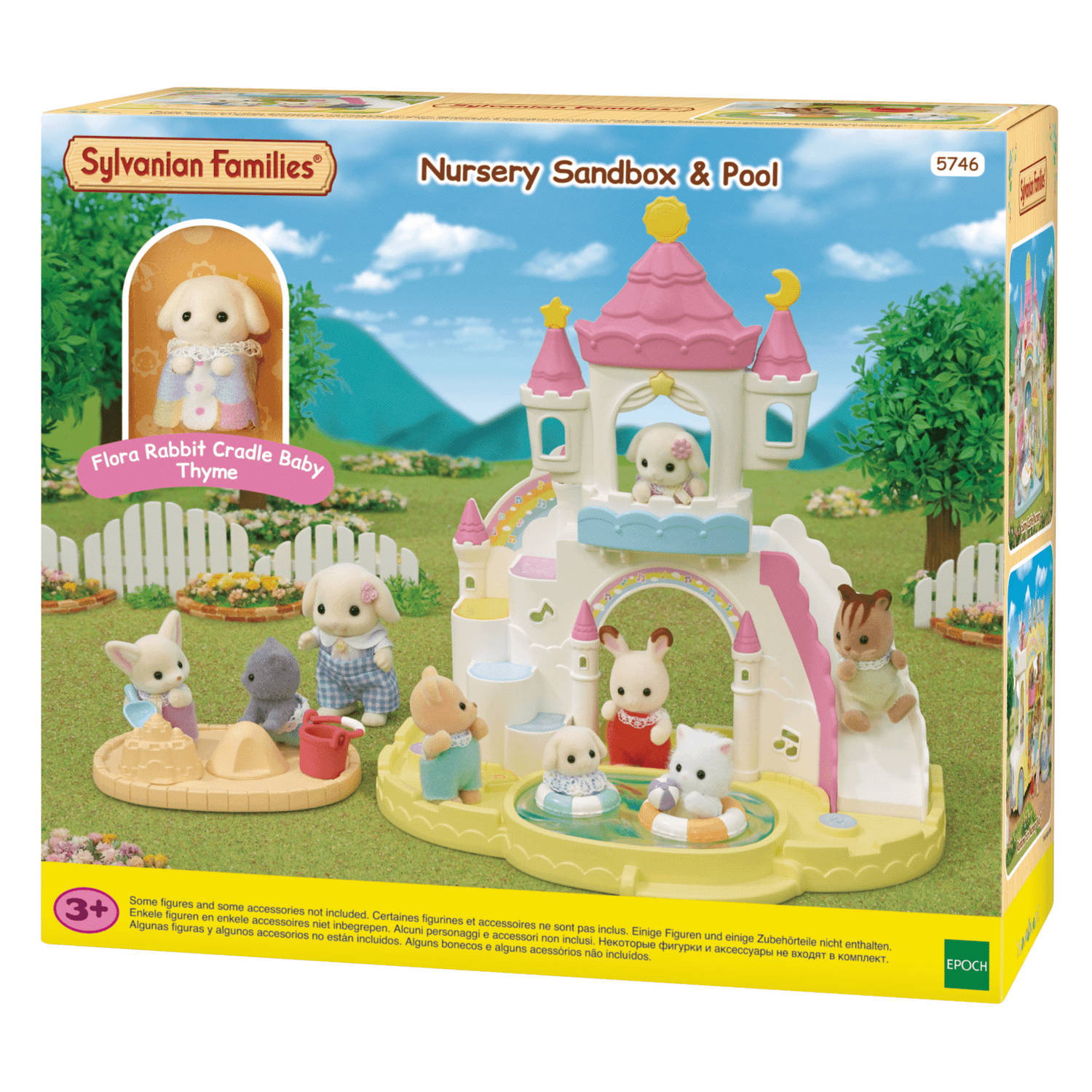 Sylvanian families -  linea asilo - piscina e sabbiera dell'asilo - SYLVANIAN FAMILIES