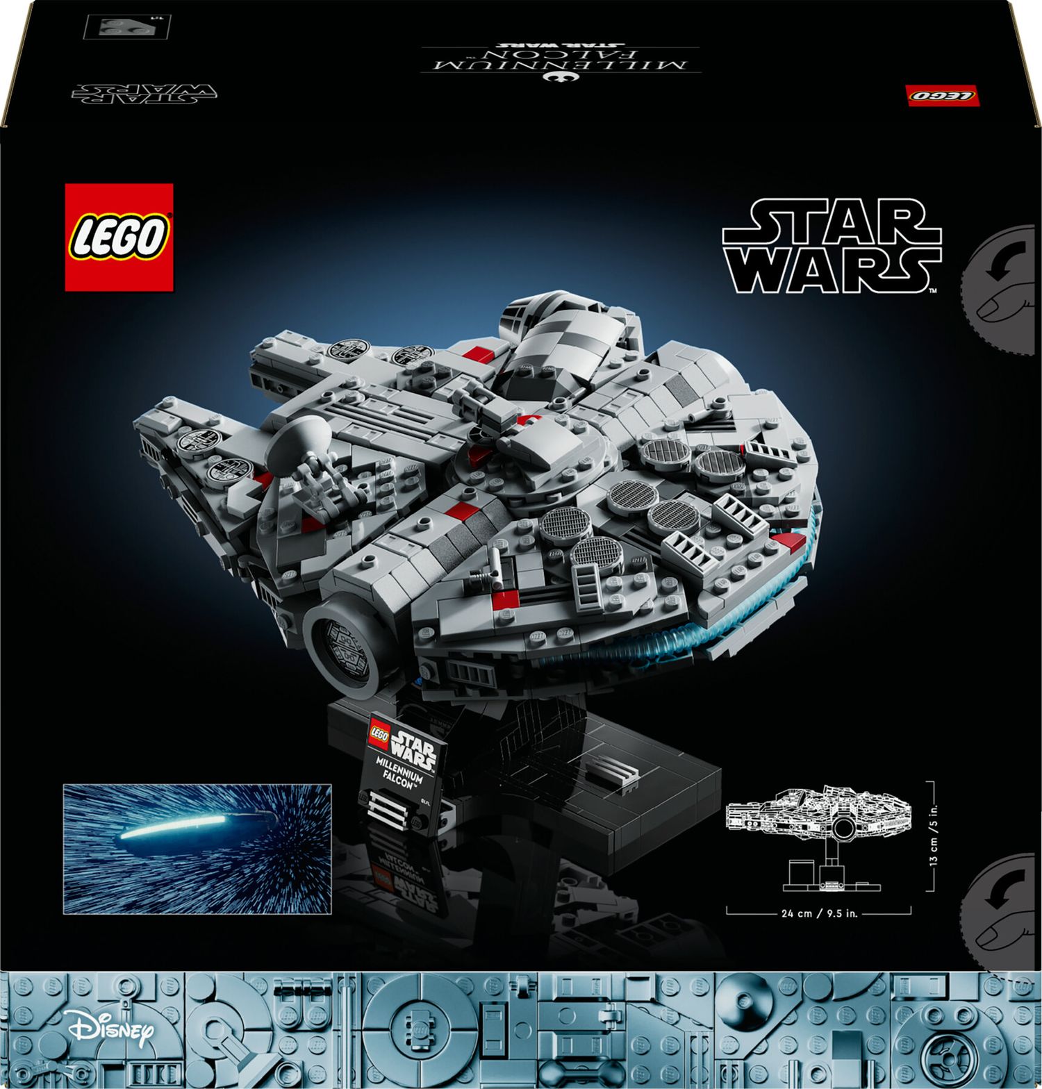 Lego star wars 75375 millennium falcon, modellino da costruire di astronave per adulti, idee regalo lui, lei, marito o moglie - LEGO® Star Wars™, Lego, Star Wars
