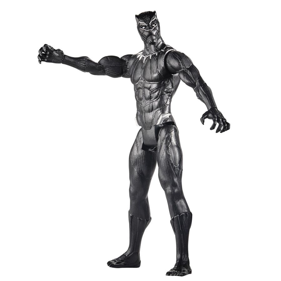Hasbro marvel avengers, titan hero black panther, action figure 30 cm - Avengers, MARVEL