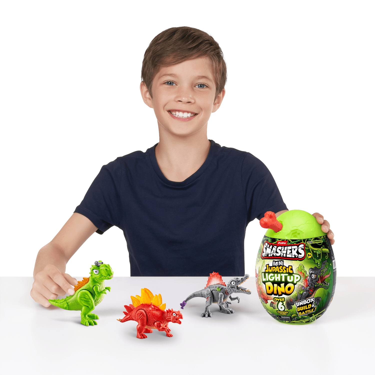 Smashers mini jurassic light up dino egg - 