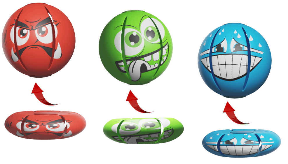 Phlat ball mini monsters assortment - e' arrivata la phlat ball... in versione mini monster! lancia un disco…prendi una palla e scopri il mostriciattolo nascosto! - 