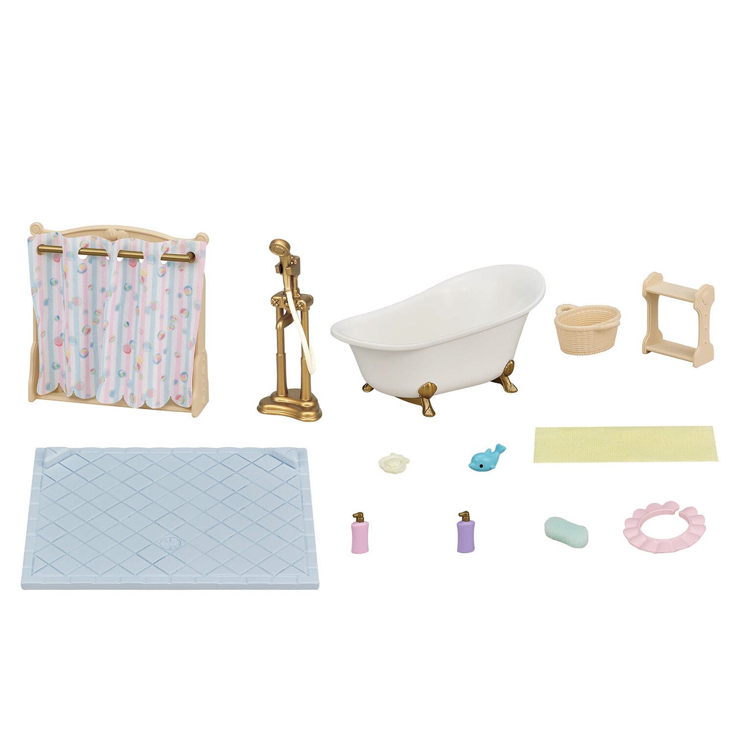 Sylvanian families - complemento d'arredo - set vasca e doccia - SYLVANIAN FAMILIES