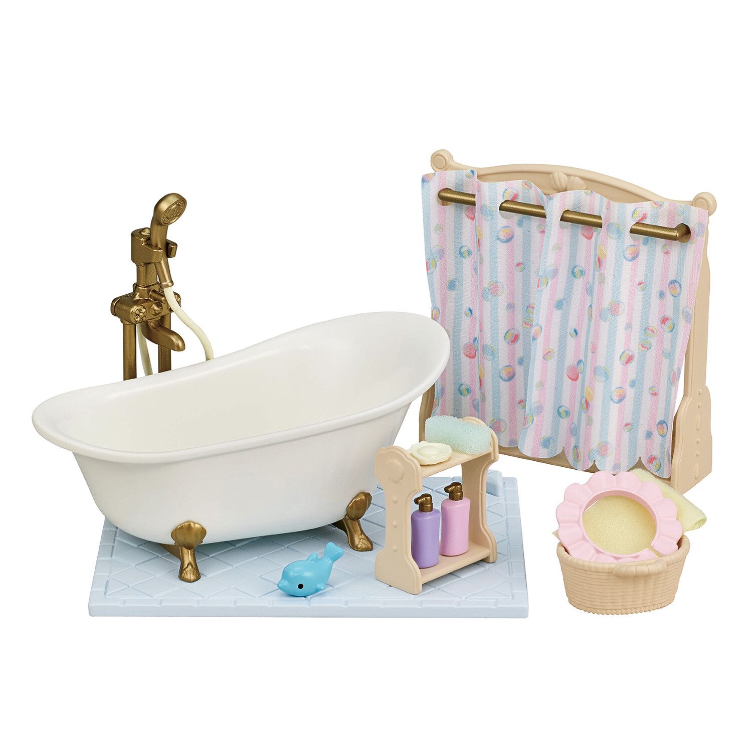 Sylvanian families - complemento d'arredo - set vasca e doccia - SYLVANIAN FAMILIES