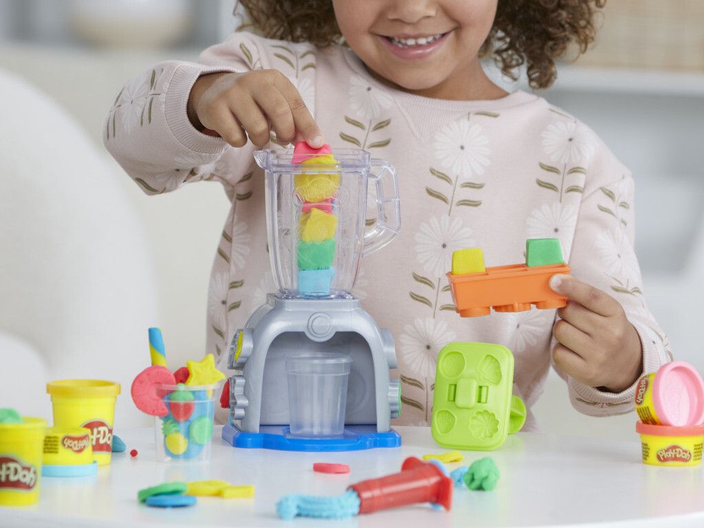 Play-doh, playset magici frullati, con frullatore giocattolo - PLAY-DOH