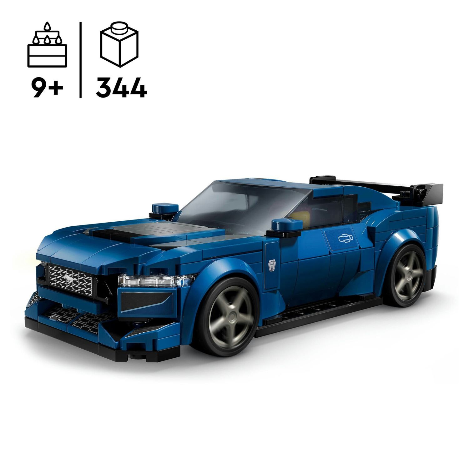 Lego speed champions 76920 auto sportiva ford mustang dark horse, modellino di macchina giocattolo da costruire per bambini 9+ - LEGO SPEED CHAMPIONS, Lego