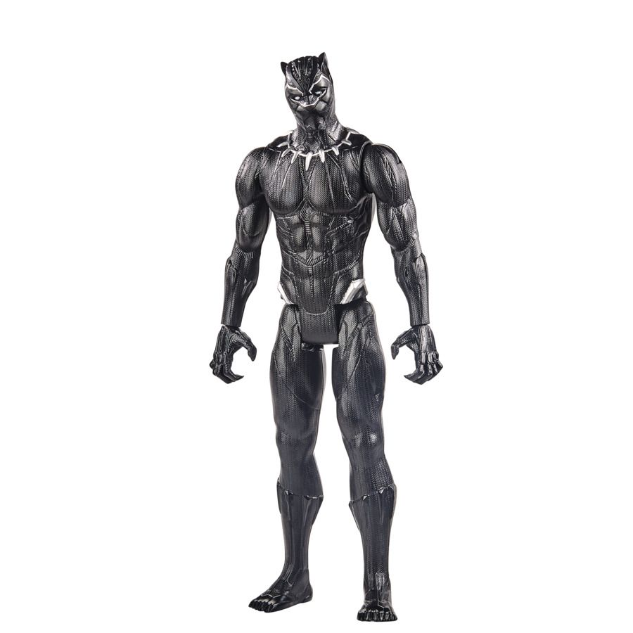 Hasbro marvel avengers, titan hero black panther, action figure 30 cm - Avengers, MARVEL
