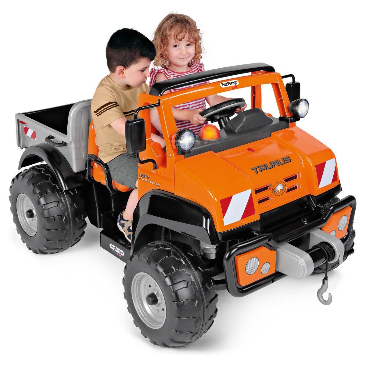 Taurus l’utility truck - peg perego - a 2 posti con allestimento top per affrontare le sfide più estreme. - Peg Perego