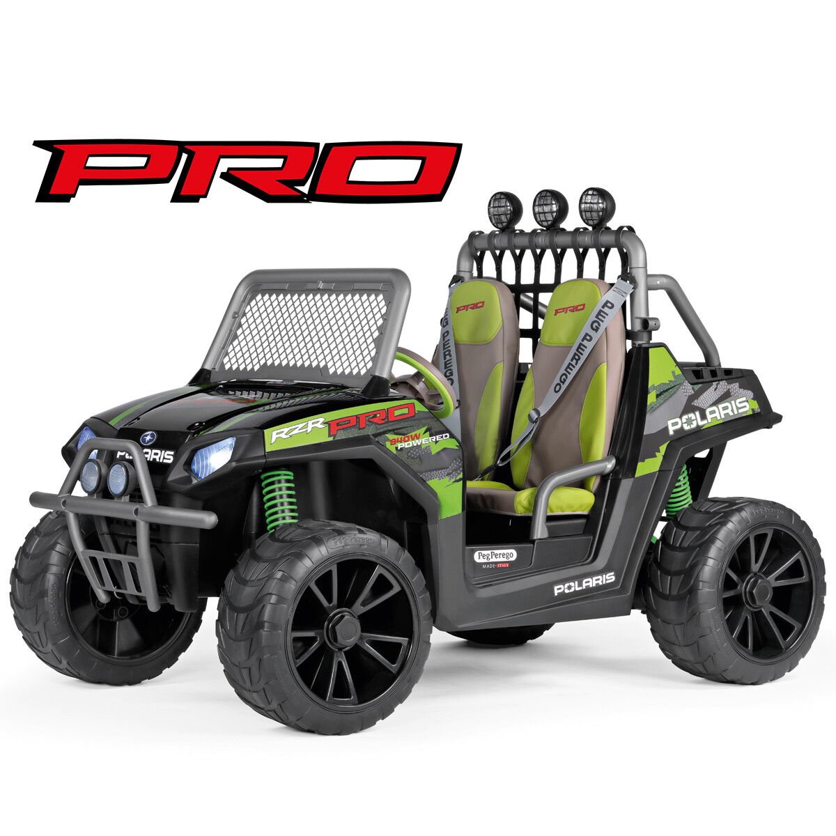 Polaris rzr pro green shadow- peg perego - la nuova dimensione del divertimento. - Peg Perego