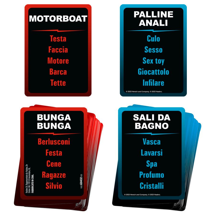 Taboo adults only, gioco di società per soli adulti, giochi da tavolo - HASBRO GAMING