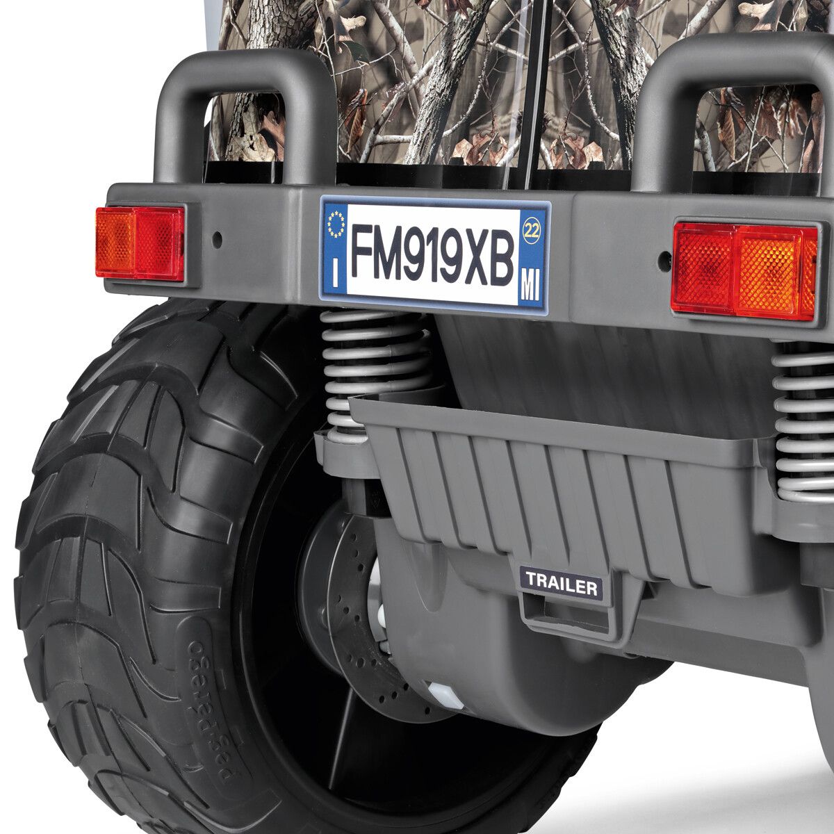 Fuoristrada gaucho pro realtree™ - peg perego il fuoristrada elettrico per un livello superiore di gioco e prestazioni su tutti i terreni! ruote gommate e 2 motori silenziosi con una potenza di ben 840w. 6 anni + - Peg Perego