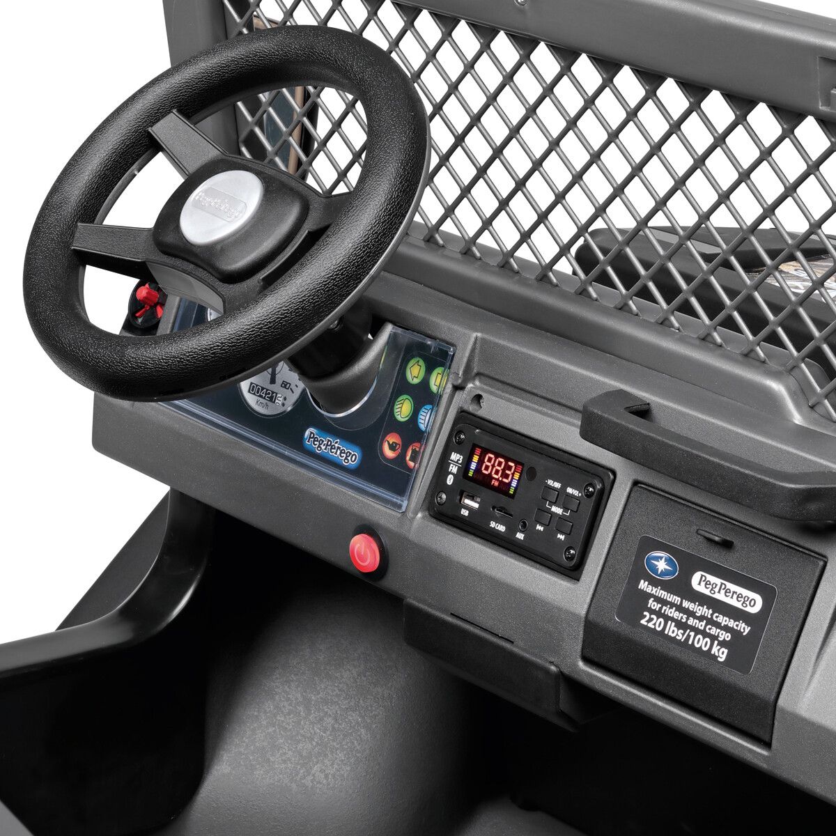 Fuoristrada gaucho pro realtree™ - peg perego il fuoristrada elettrico per un livello superiore di gioco e prestazioni su tutti i terreni! ruote gommate e 2 motori silenziosi con una potenza di ben 840w. 6 anni + - Peg Perego