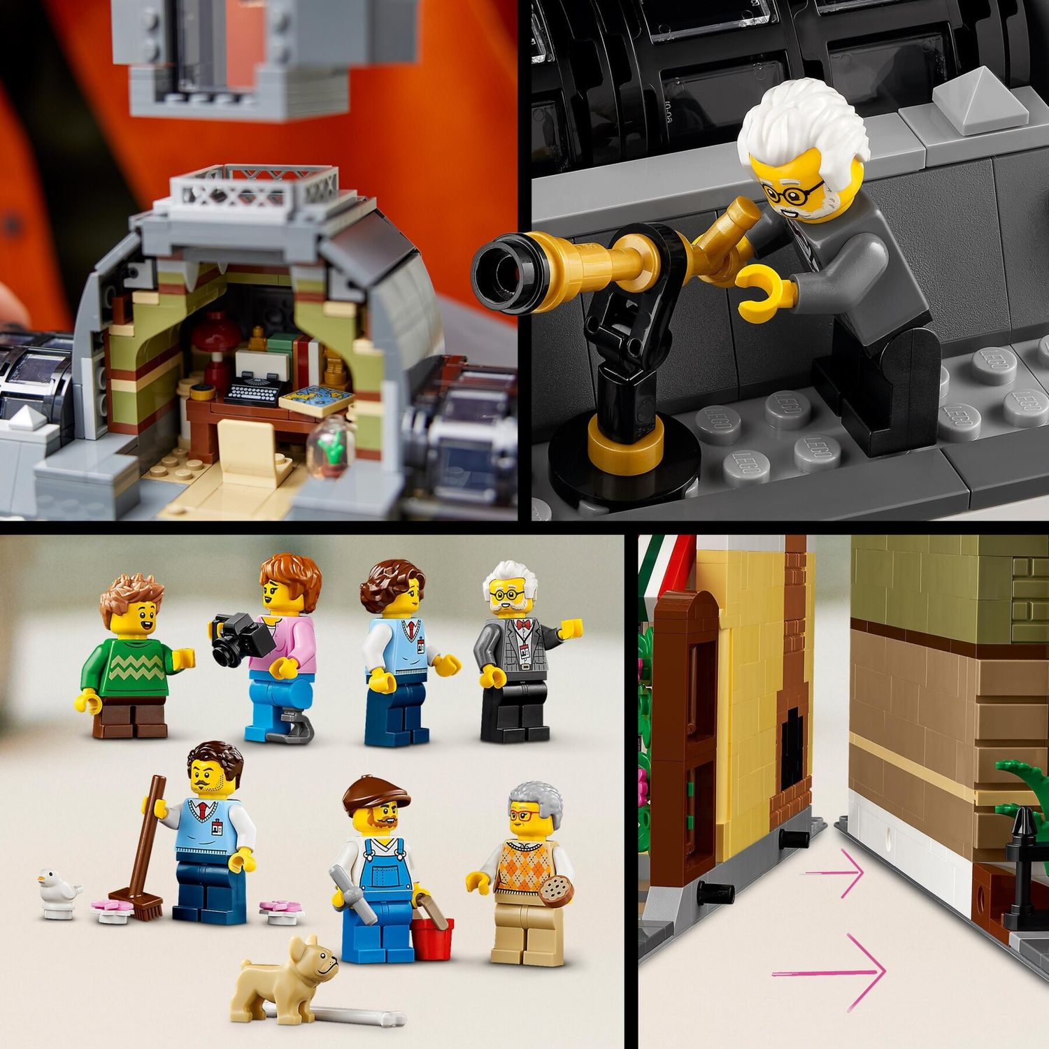 Lego icons 10326 museo di storia naturale, modellino di edificio modulare, idea regalo per adulti, lui, lei, uomo o donna - Lego, LEGO ICONS