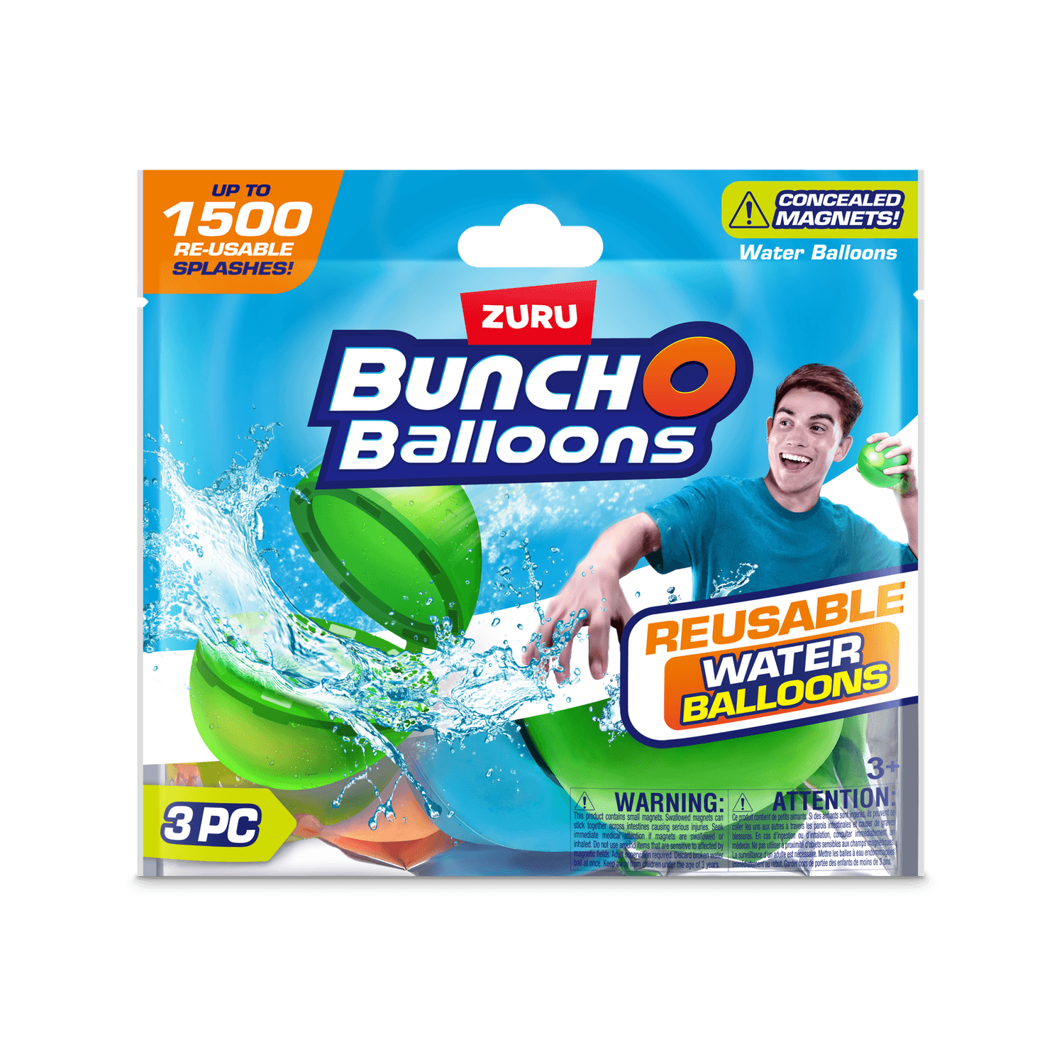 Bunch o balloons confezione da 3 palloncini riutilizzabili - 