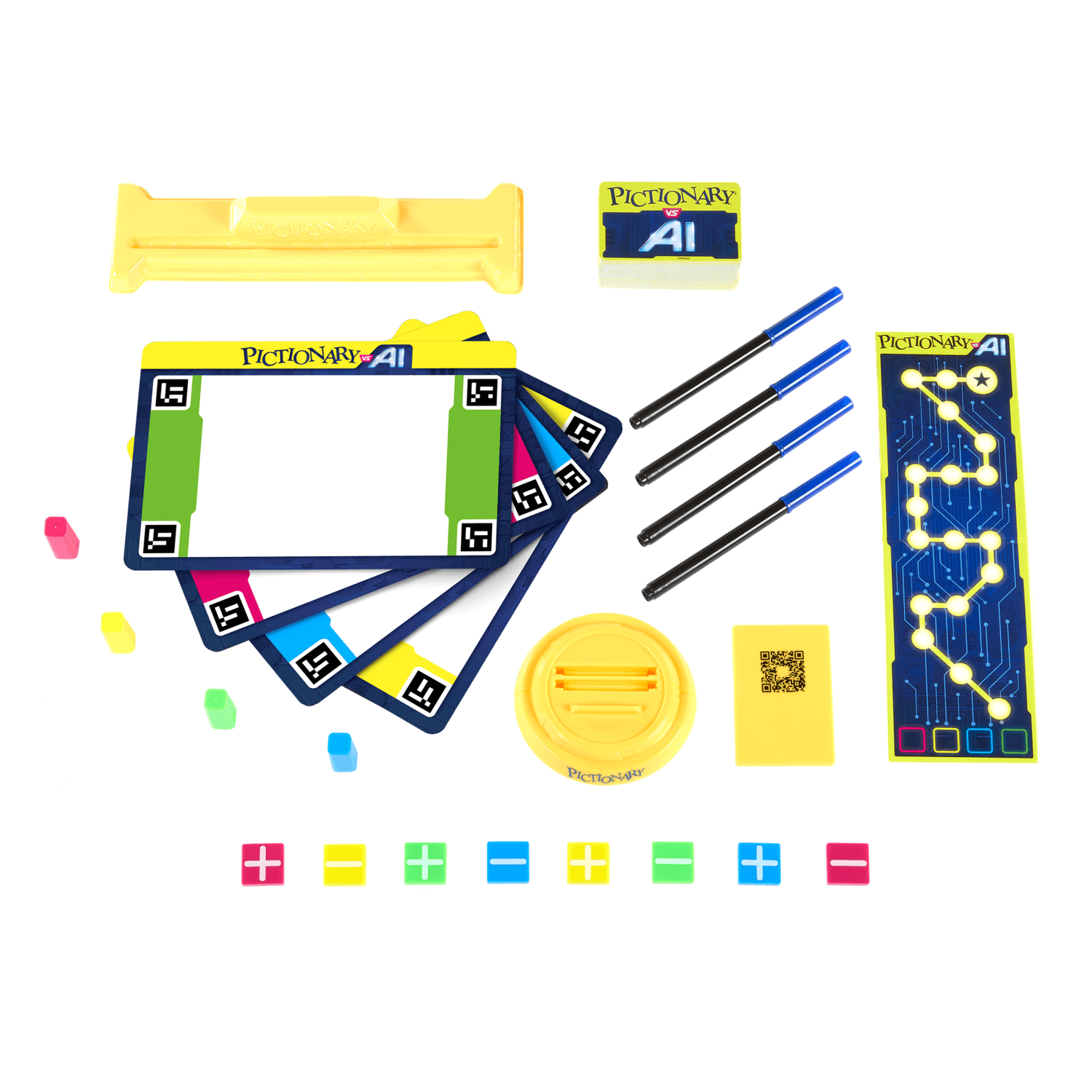 Pictionary vs. ai - la nuova versione di pictionary con l'intelligenza artificiale, i giocatori disegnano e l'ia indovina - MATTEL GAMES, PICTIONARY