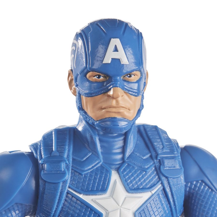 Hasbro marvel avengers, titan hero captain america, action figure 30 cm - Avengers, MARVEL