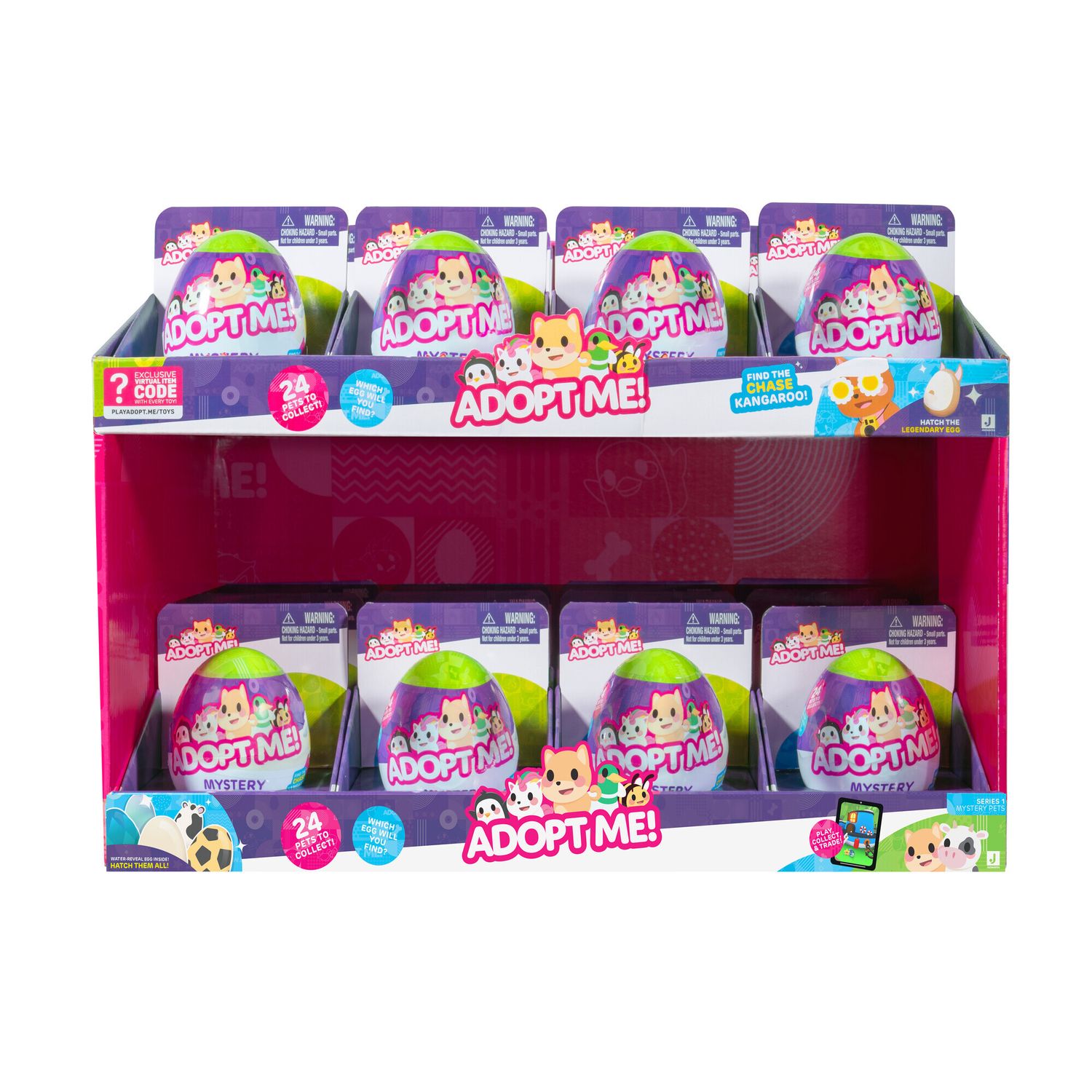 Adopt me!  magic eggs! un uovo, una sorpresa, un cucciolo da amare e da collezionare - 