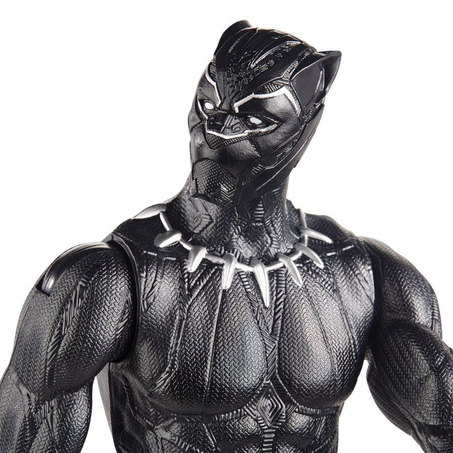 Hasbro marvel avengers, titan hero black panther, action figure 30 cm - Avengers, MARVEL