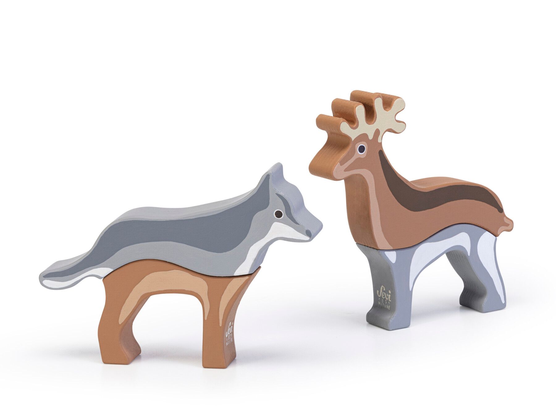 Sevi - mix & match lupo-cervo - Trudi