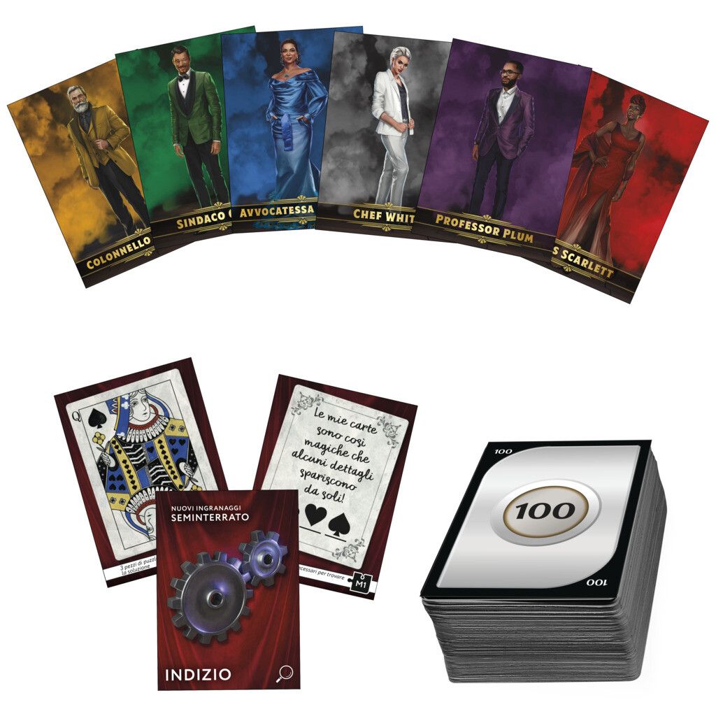 Hasbro gaming - cluedo escape il club dell'illusionista, gioco di mistero in versione escape room - HASBRO GAMING
