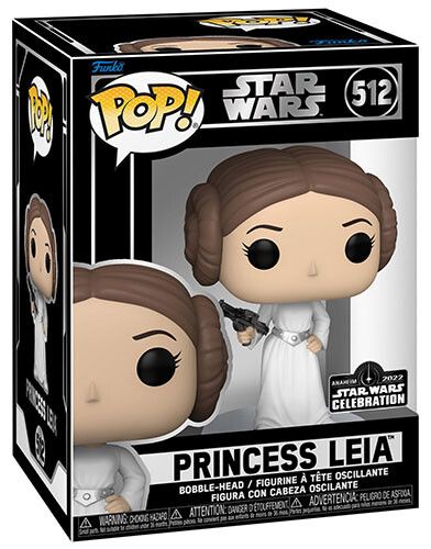Funko pop star wars celebration princess leia bobble 512 - FUNKO POP!, Star Wars