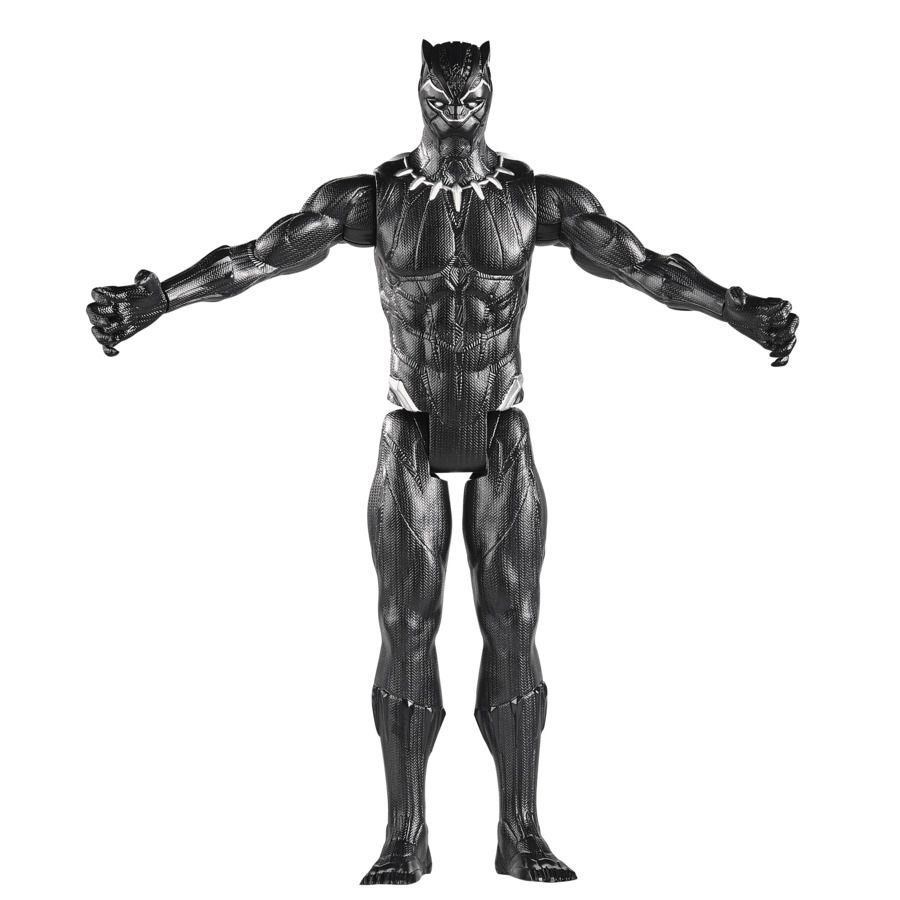 Hasbro marvel avengers, titan hero black panther, action figure 30 cm - Avengers, MARVEL