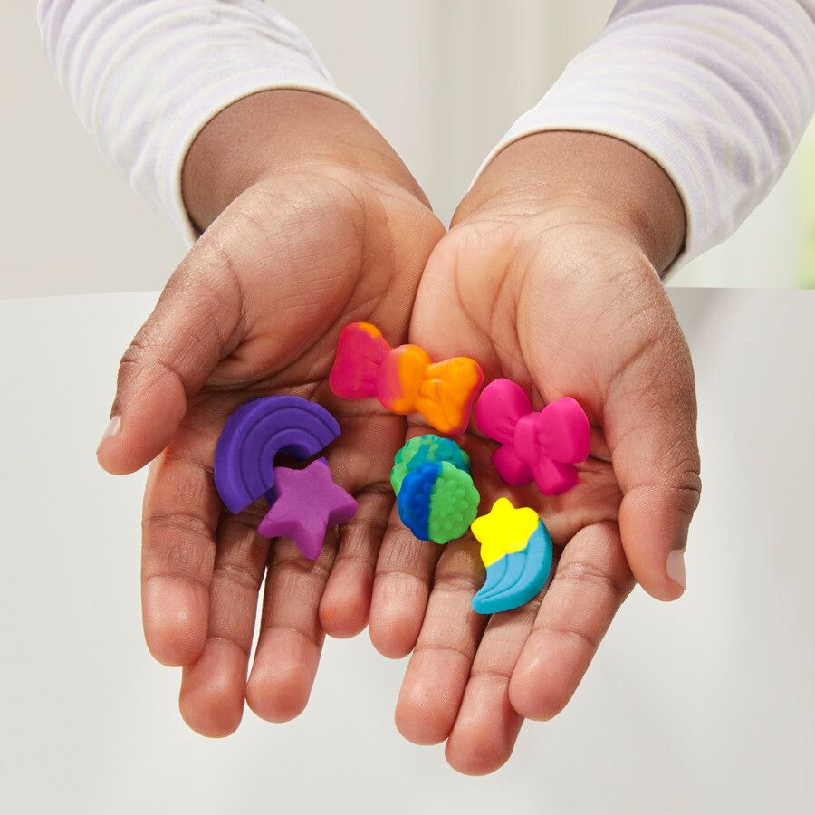 Play-doh - capelli pazzerelli, playset per giocare al parrucchiere, giocattoli di fantasia per bambini e bambine dai 3 anni in su - PLAY-DOH