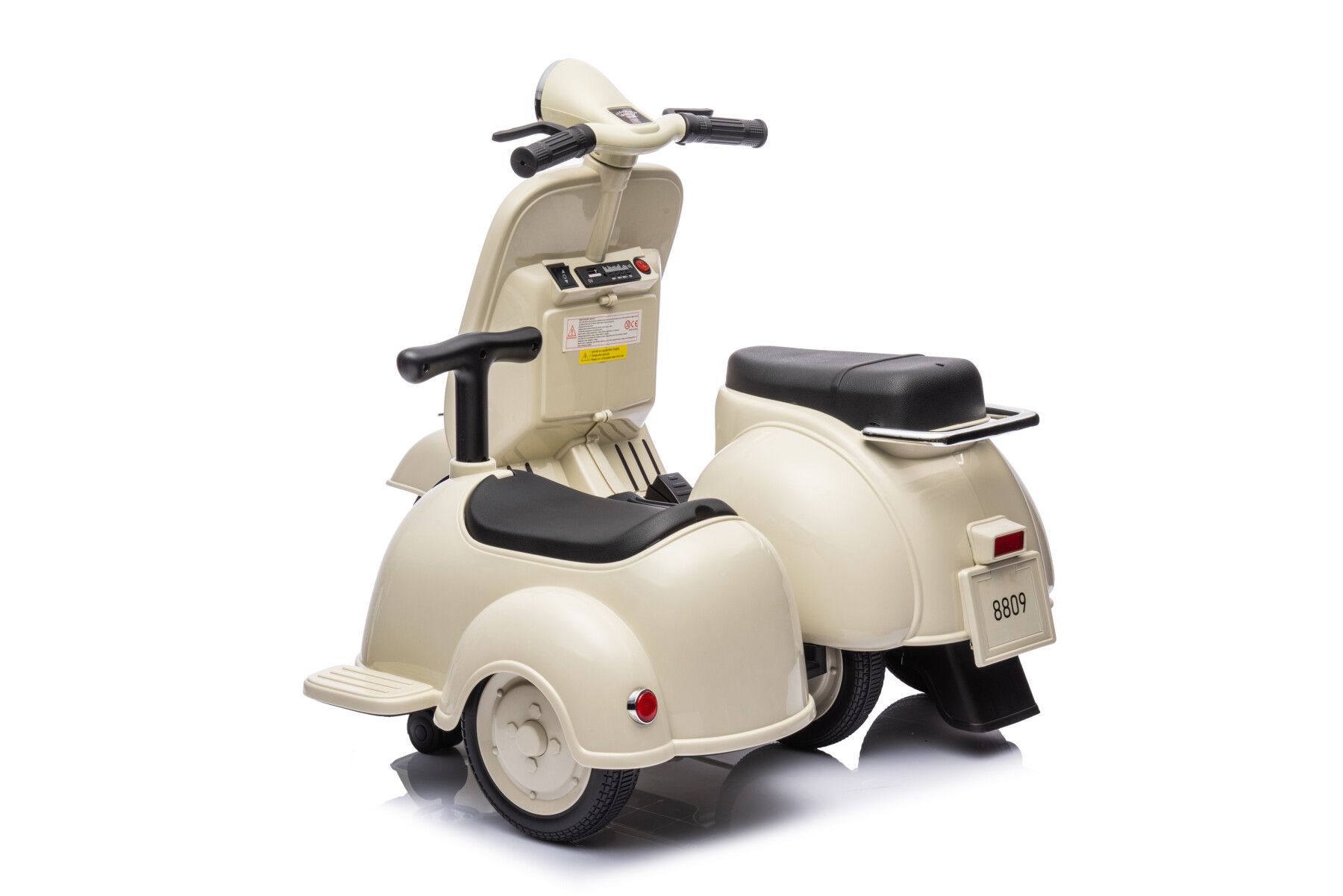 Piaggio vespa con sidecar small elettrica 6v - 