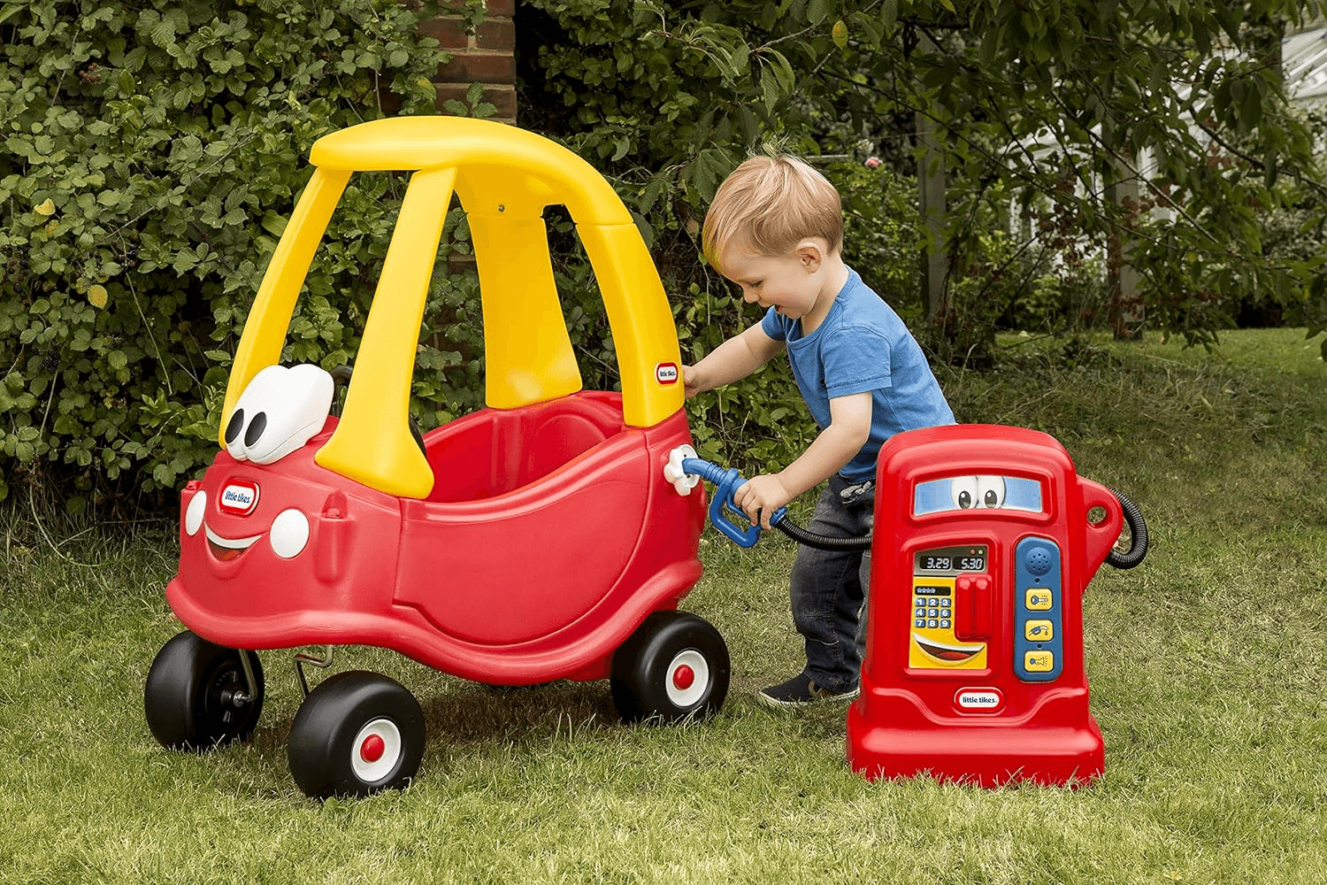 Little tikes - cozy pumper set di gioco interattivo con suoni, perfetto per cozy coupe/ truck/ cab/ princess coupe - venduti separatamente - LITTLE TIKES