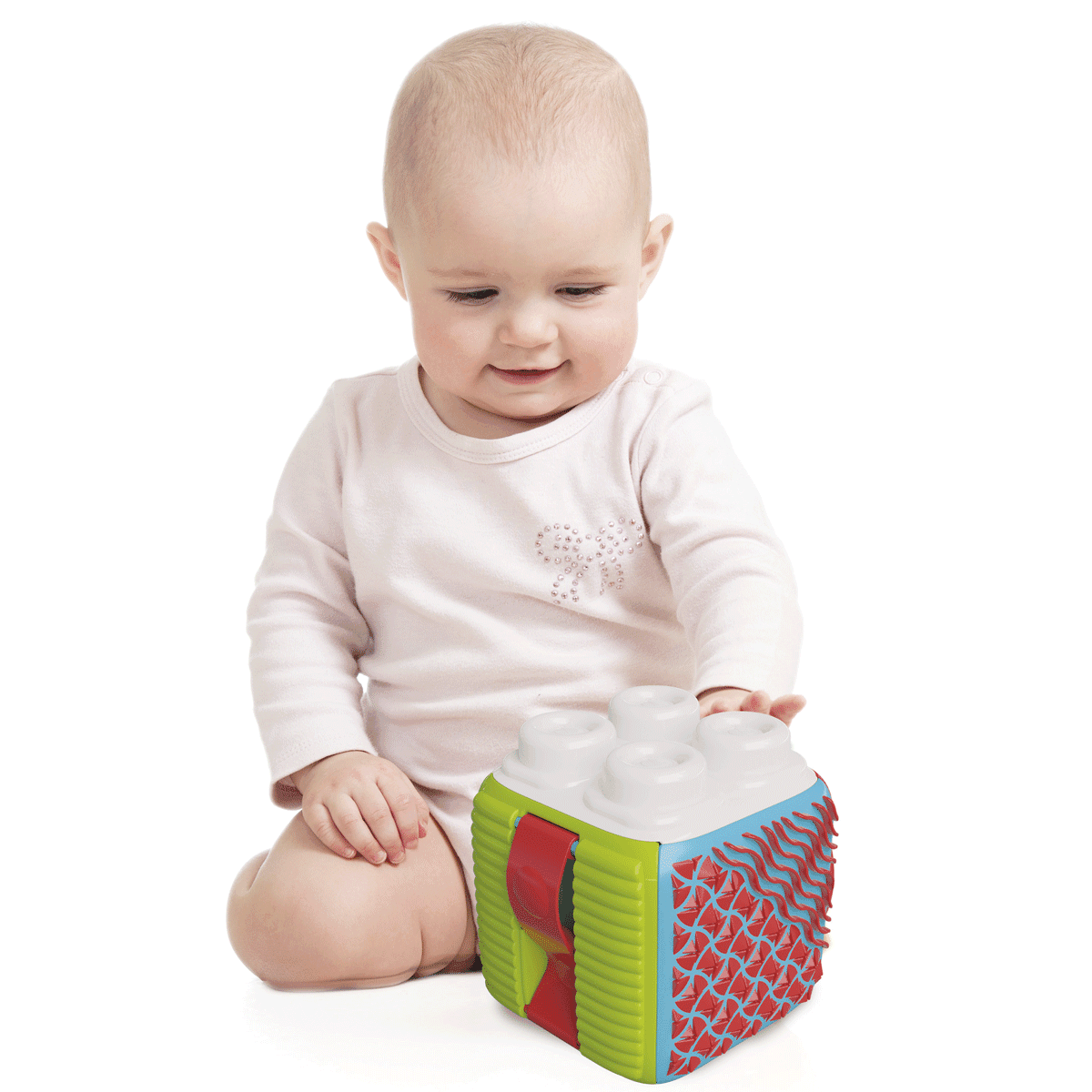 Clementoni - 17902 - soft clemmy - sensory activity cube - CLEMMY