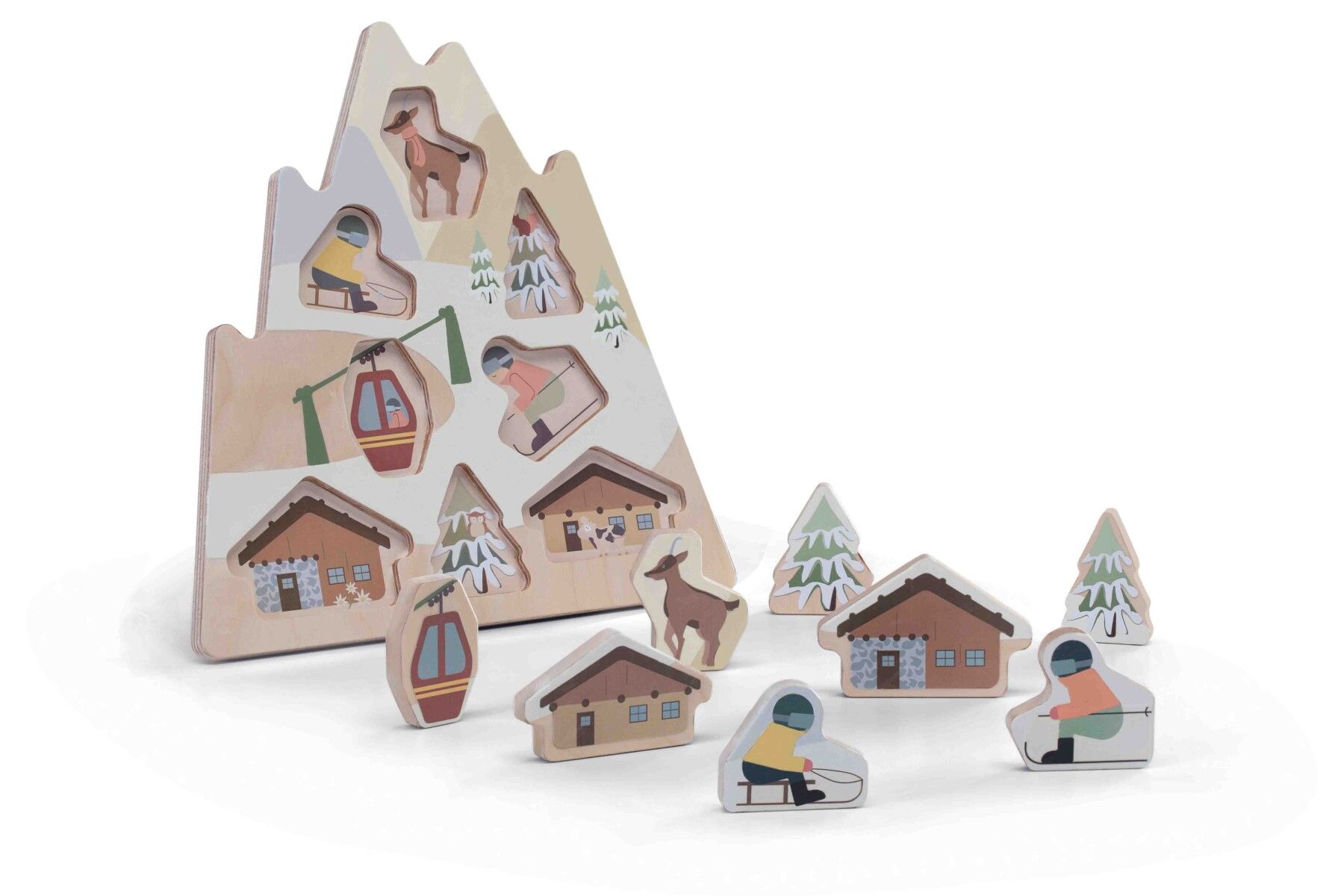 Sevi - puzzle a incastro - Trudi