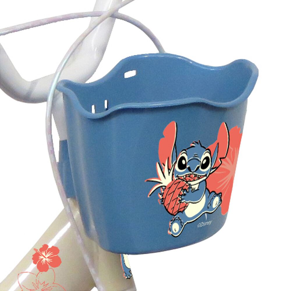 Bicicletta da 14 pollici di stitch, con cestino e portabambole - Disney, Disney Stitch