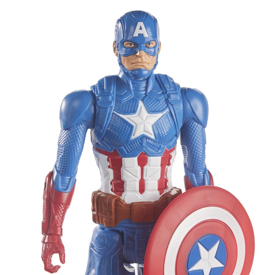 Hasbro marvel avengers, titan hero captain america, action figure 30 cm - Avengers, MARVEL